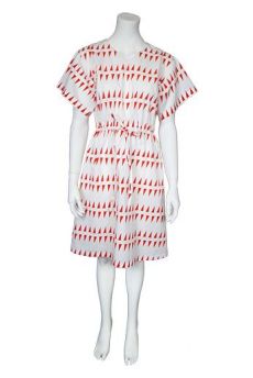 SS17 LITTLE HILLS AND VALLEYS YUKATA DRESS - Other Image